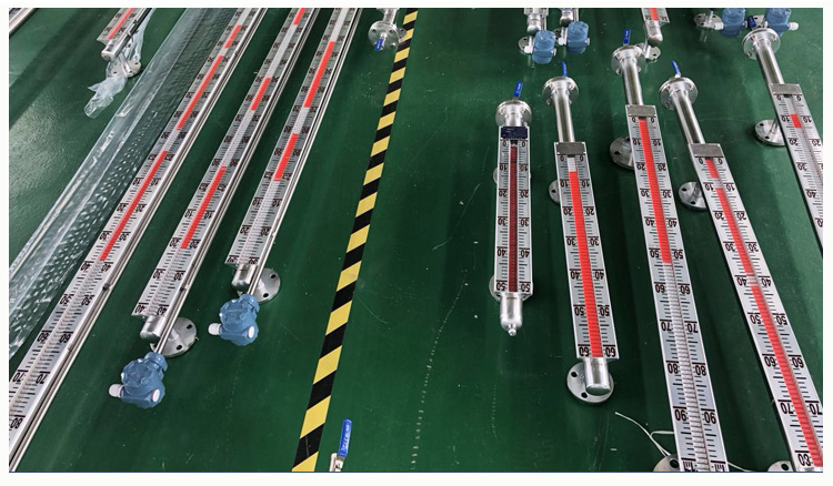 側(cè)裝磁性液位計(jì)產(chǎn)品圖