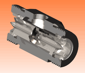 防爆液體渦輪流量計(jì)工作原理圖